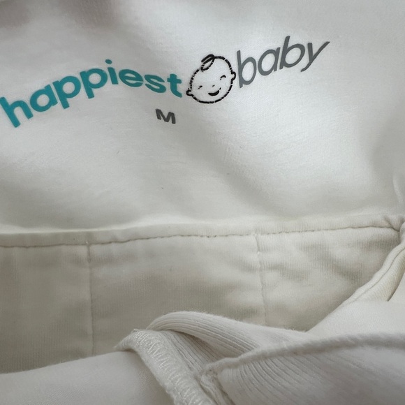 Happiest Baby | 2-4M Sleep Sack Swaddle | Organic Cotton Blend | White - Picture 11 of 11